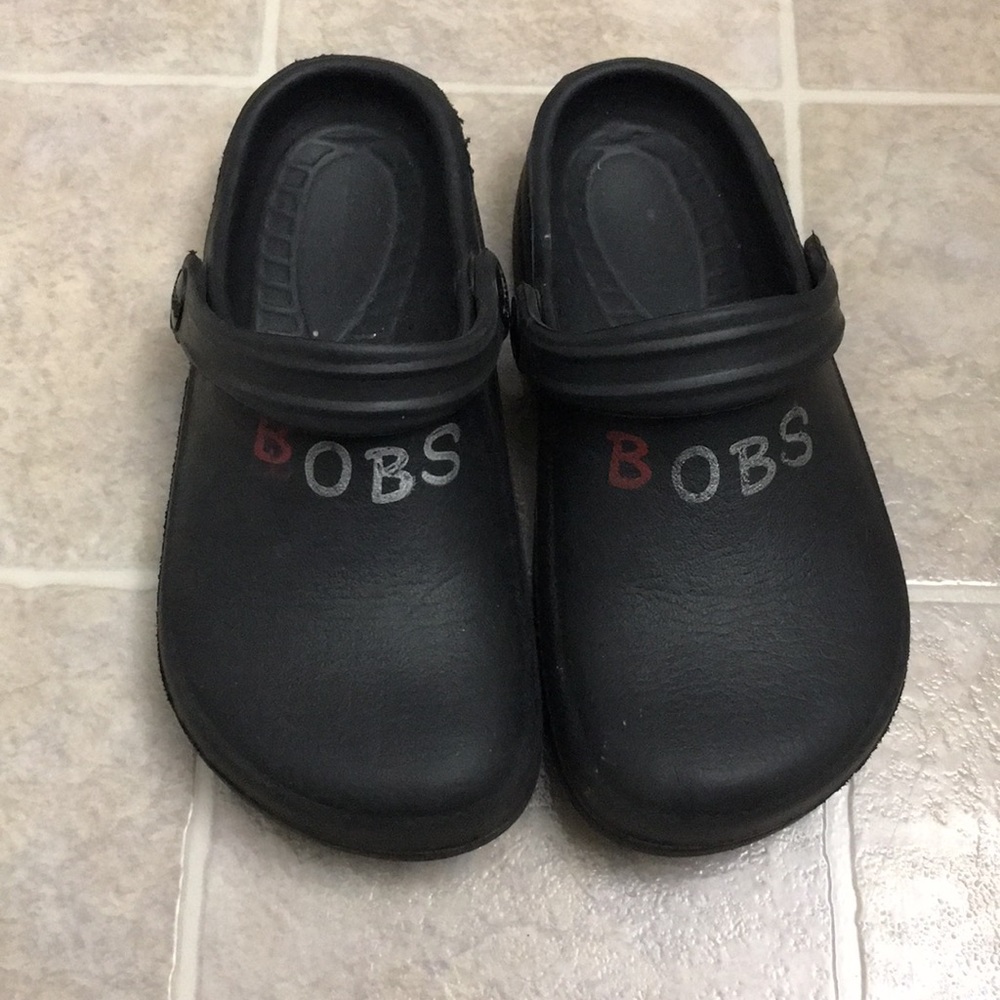 🧩Bobs Shoes Unisex Size 2 Black🧩 - Picture 2 of 7